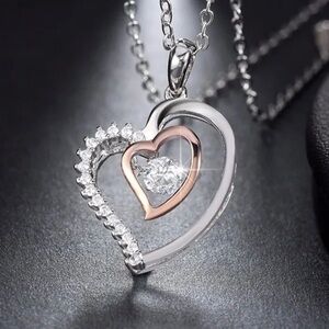 Sterling Silver Heart Necklace